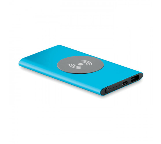Powerbank bezprzewodowy Power&wireless - granatowy