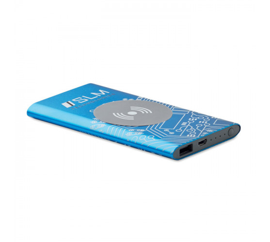 Powerbank bezprzewodowy Power&wireless - czarny