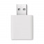 USB z blokadą danych Data blocker - biały